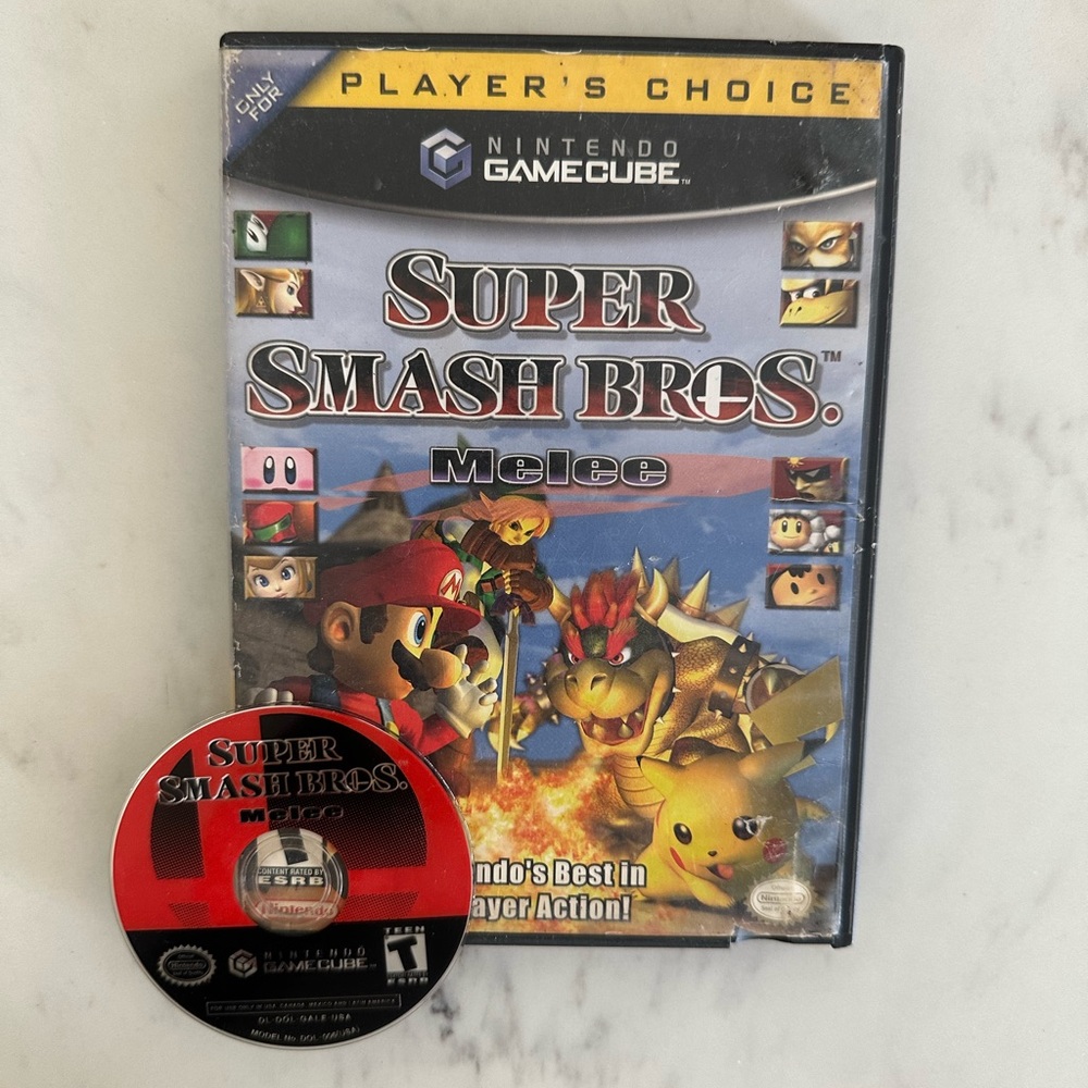 Super SMASH Bros. Melee - Authentic Nintendo GameCube Video Game